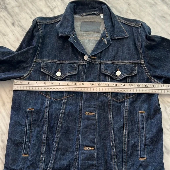 DENIM Jacket Men’s Dark Wash by DENIZEN, Size M - Picture 5 of 6